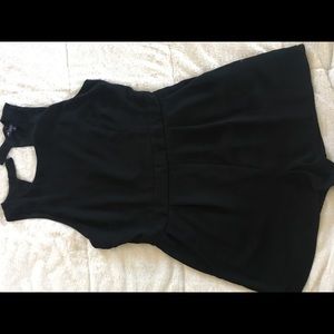 Black romper (shorts) size large